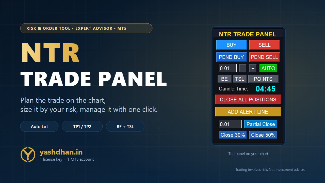 NTR Trade Panel preview